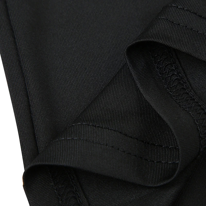 Sexy Black Maxi Dresses For Women Summer New Streetwear Fashion Backless Casual Slim Basic Dresses Club Elegant Party Dresses
