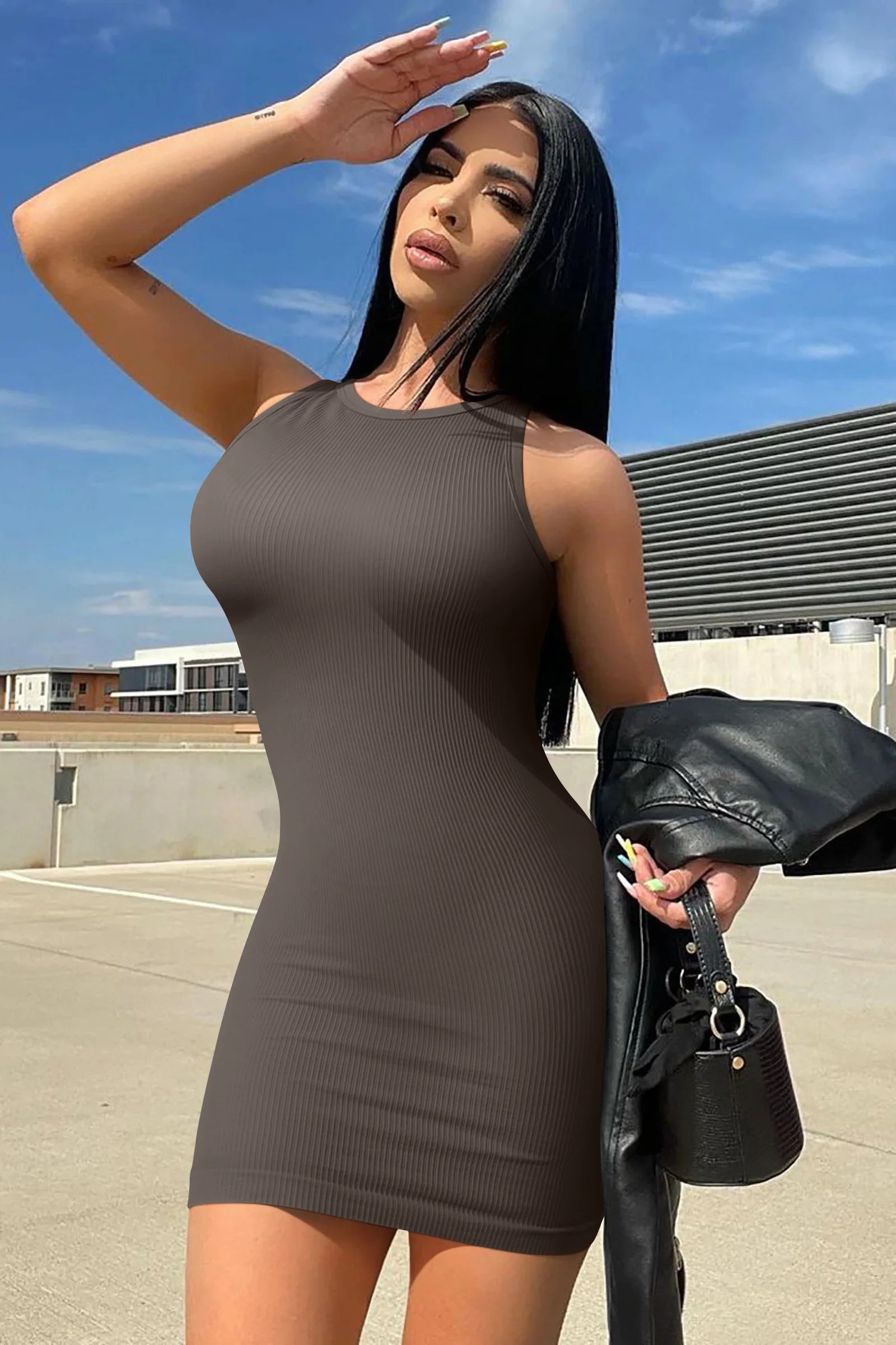 Sexy Sleeveless Vest Dresses For Women New Summer Fashion
