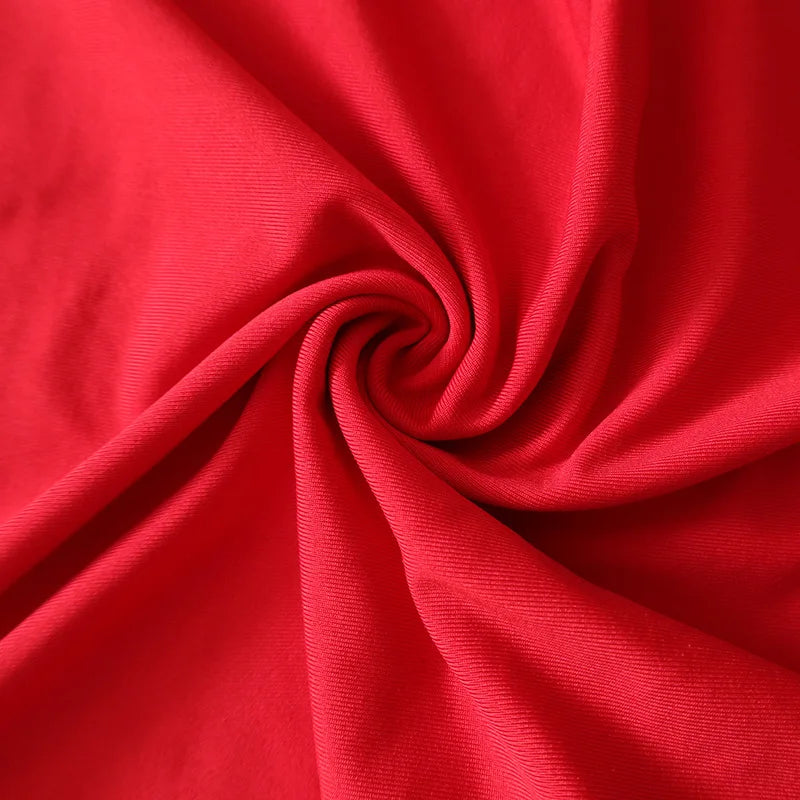 Sexy Slim-Fit Wrap Dress Summer European American Style Side Slit 3D