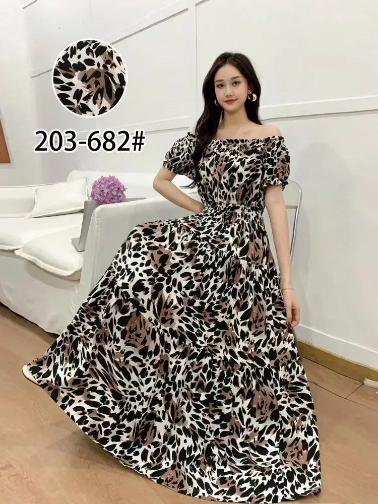 Long Maxi Dress Women Clothing Spring Summer Fashion