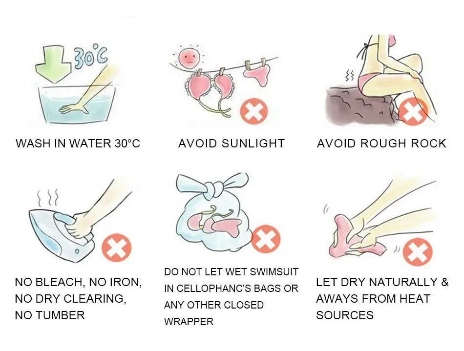 Sexy High Waist Bikinis Pink Swimsuits Women Swimwear