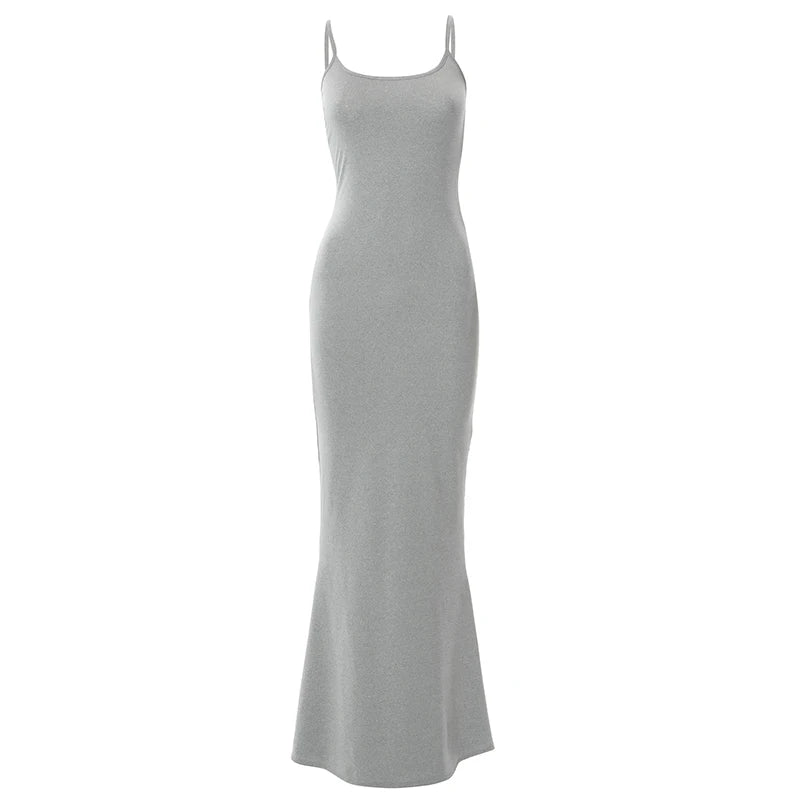 Women Backless Sexy Maxi Dress