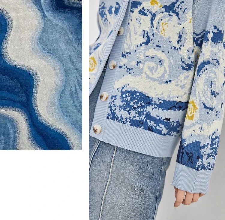 Winter Women‘s Cardigan Designer Knitted Sweater Coat Female New Fashions