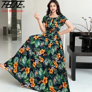 Long Maxi Dress Women Clothing Spring Summer Fashion