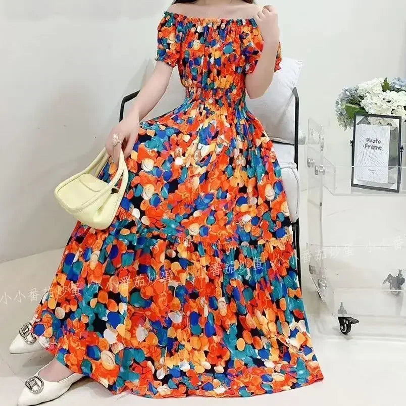 Long Maxi Dress Women Clothing Spring Summer Fashion