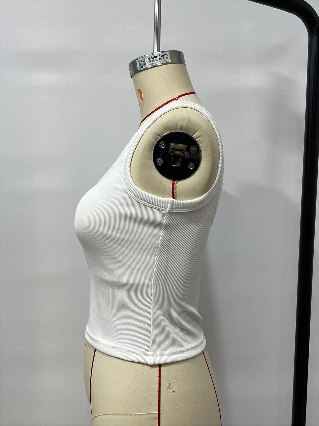 Women New Summer O-Neck Slim Sexy White Tanks Camis Women Tops