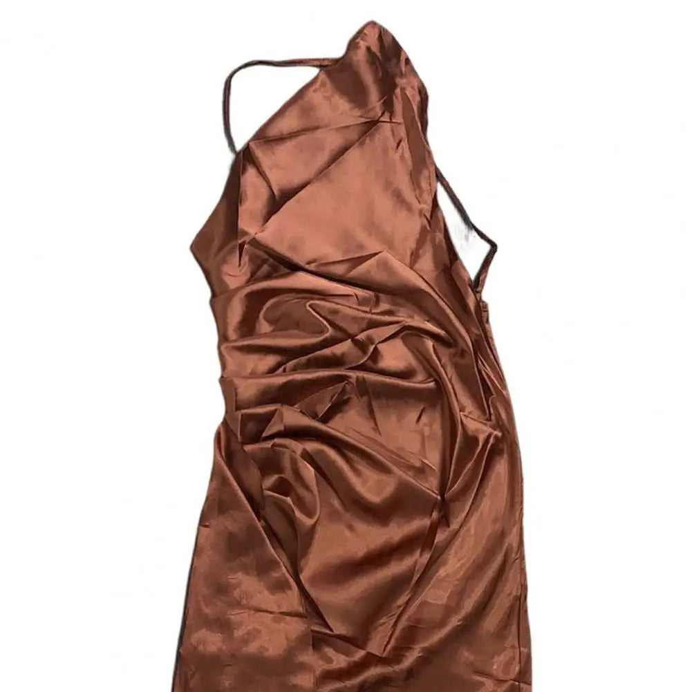 Long Dress Elegant One Shoulder Maxi Dress for Prom Cocktail Parties