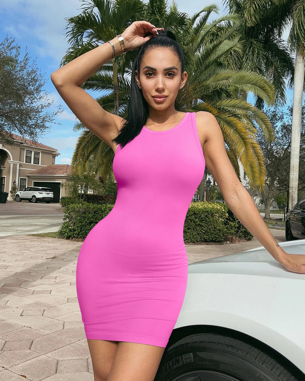 Sexy Sleeveless Vest Dresses For Women New Summer Fashion