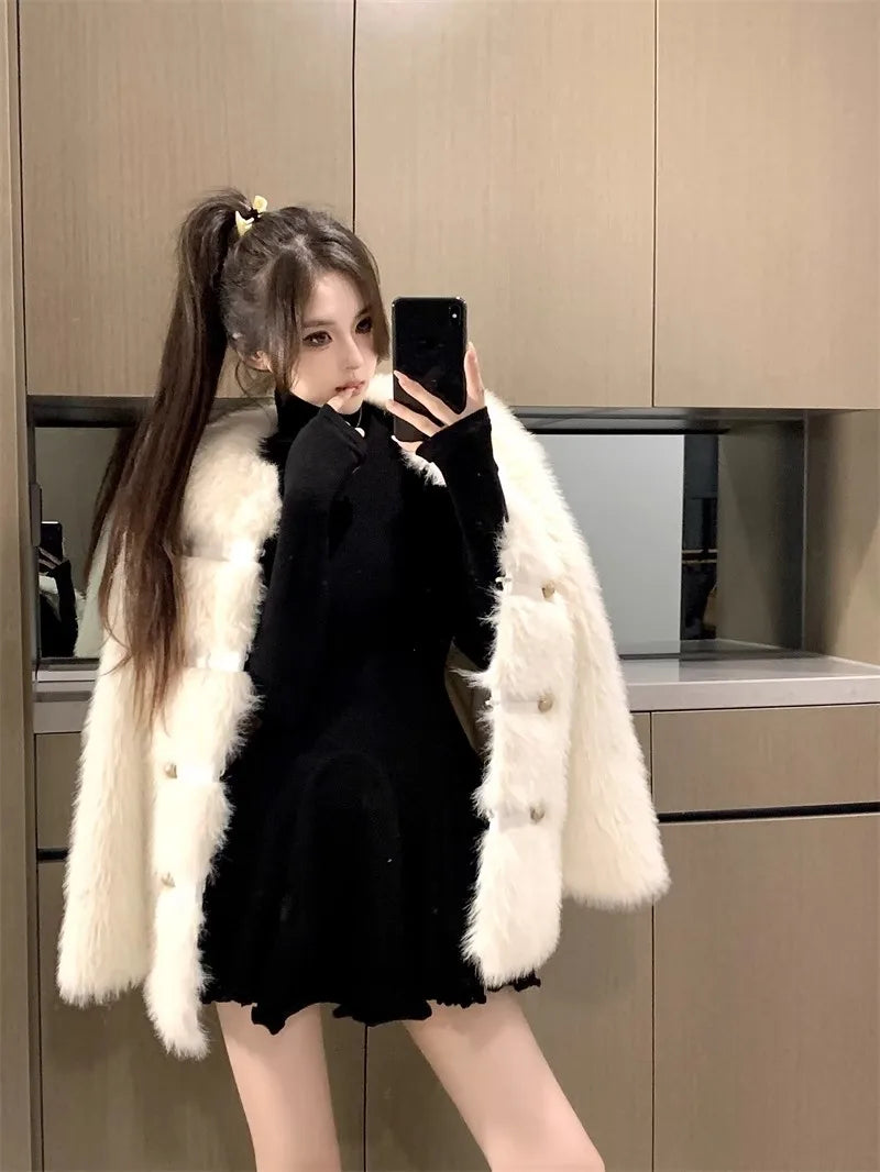Autumn and Winter Fashion New Women's Elegant and Sexy Hot Girl Inner Dress Fashion