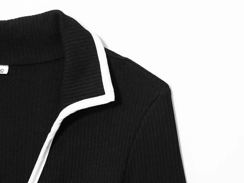 White Women's Dress Formal Knitted Short Dresses for Women