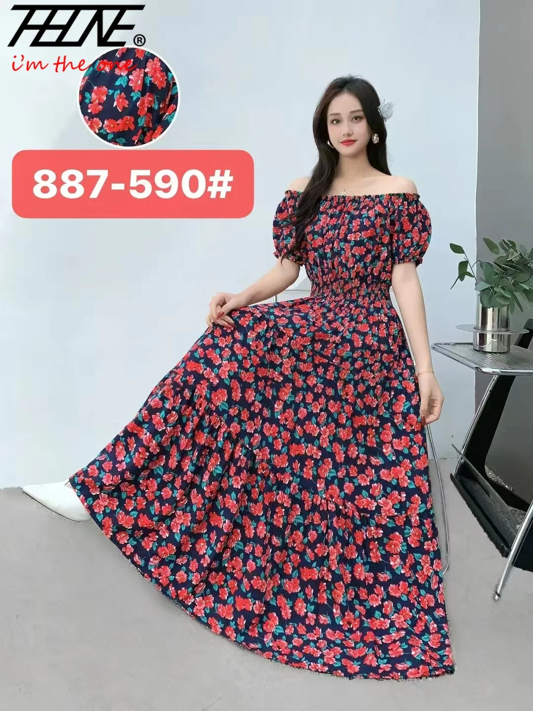 Long Maxi Dress Women Clothing Spring Summer Fashion