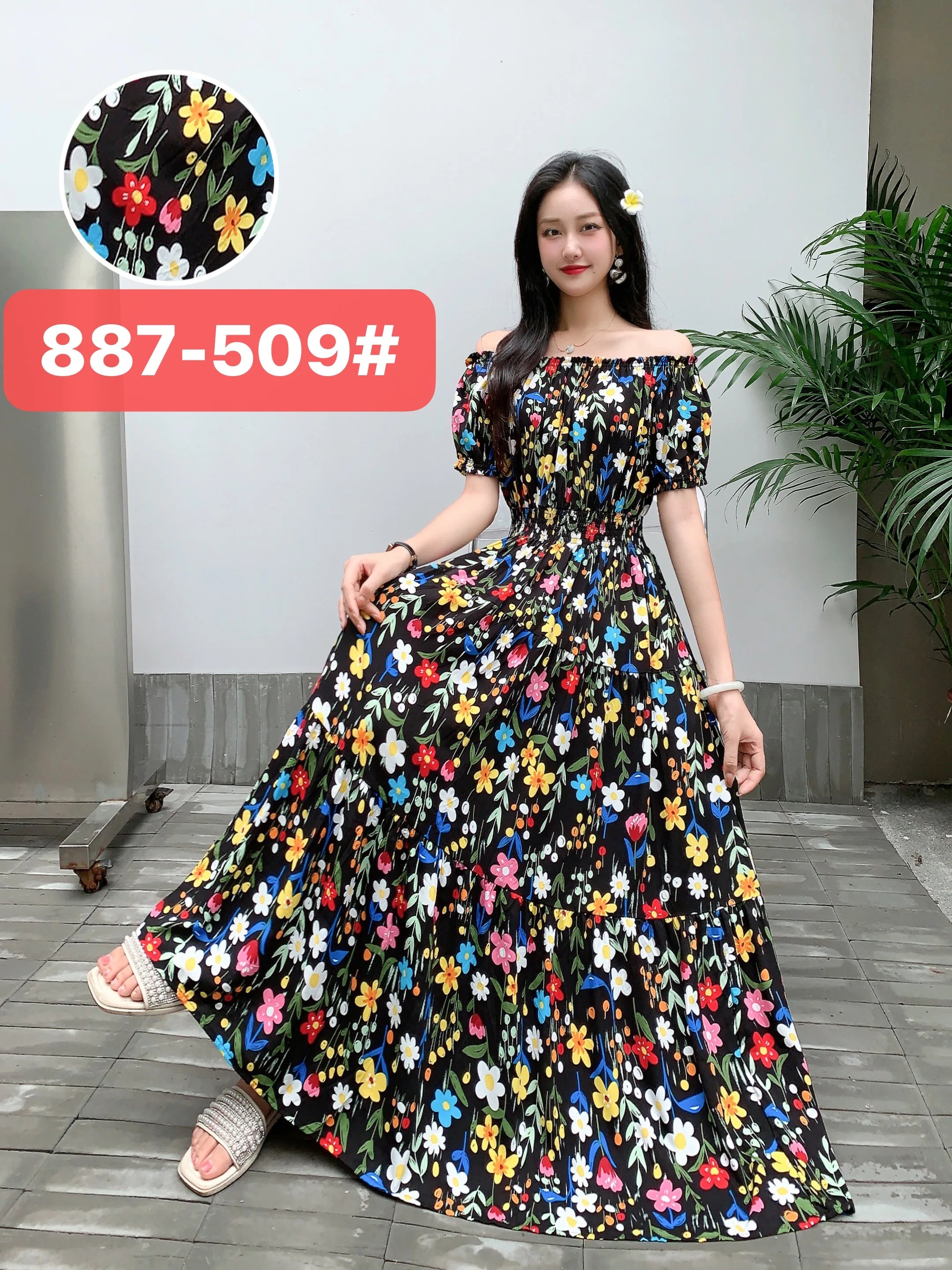 Long Maxi Dress Women Clothing Spring Summer Fashion