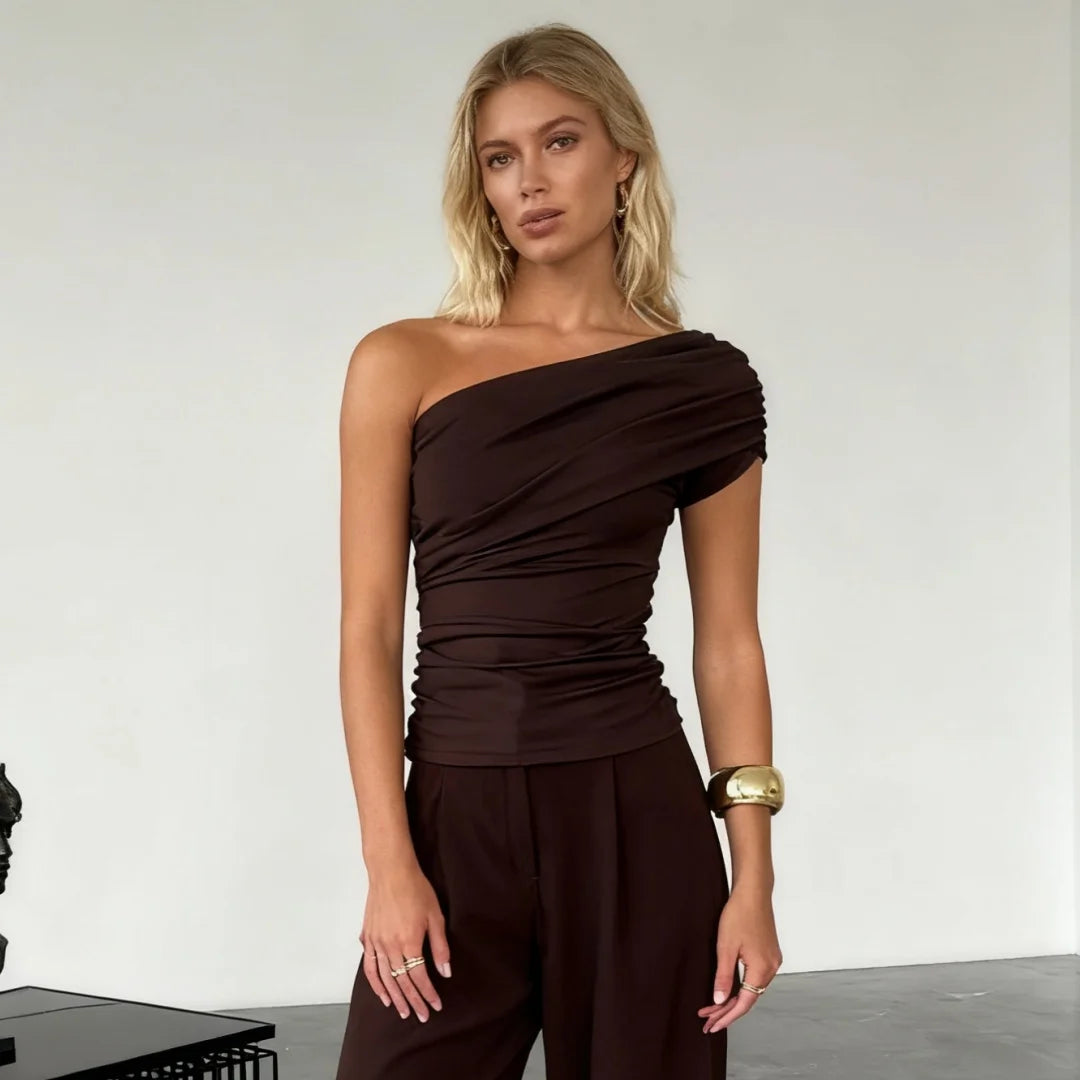 Women's Summer Asymmetric Top Fashion