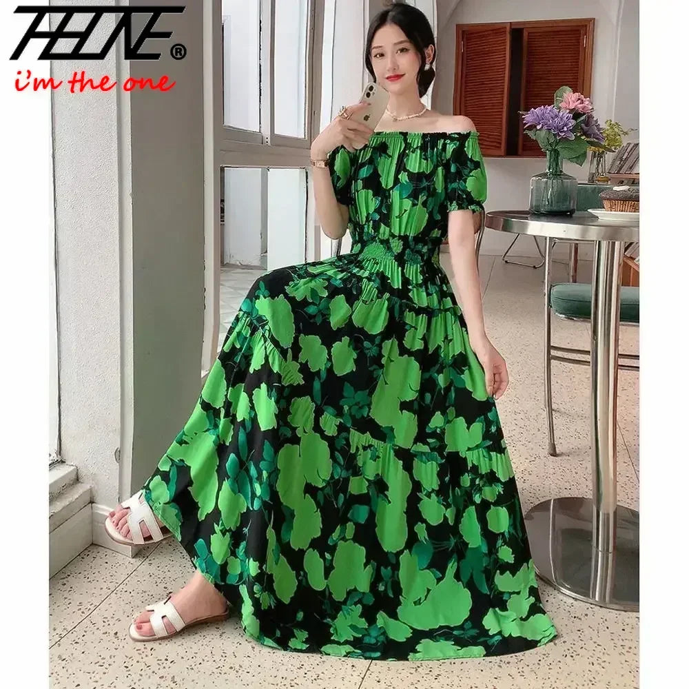 Long Maxi Dress Women Clothing Spring Summer Fashion
