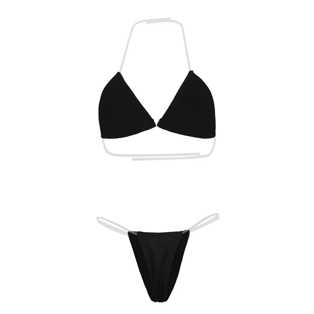 New Fashion Women'S Swimsuit Sexy Simple Bikini