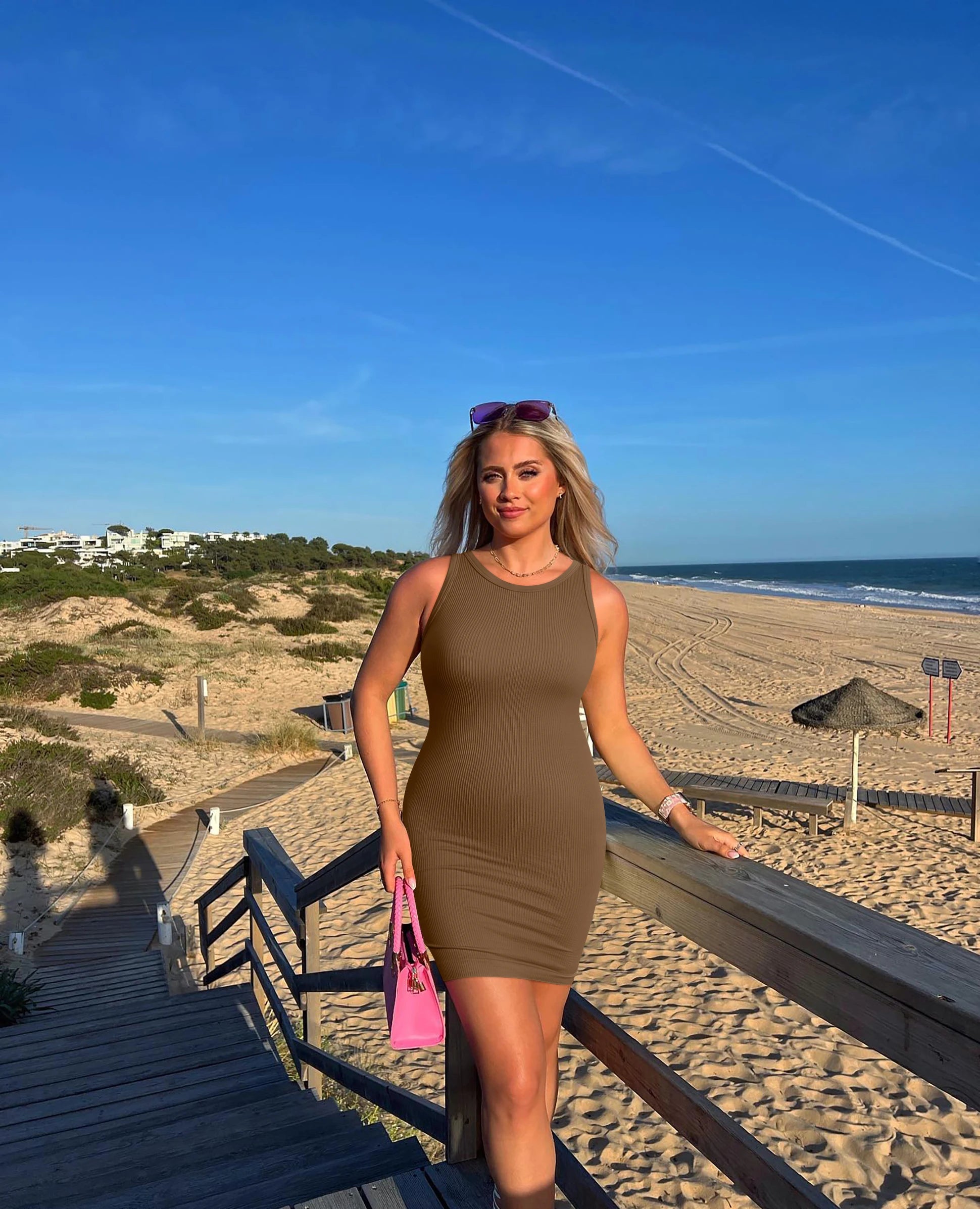 Sexy Sleeveless Vest Dresses For Women New Summer Fashion