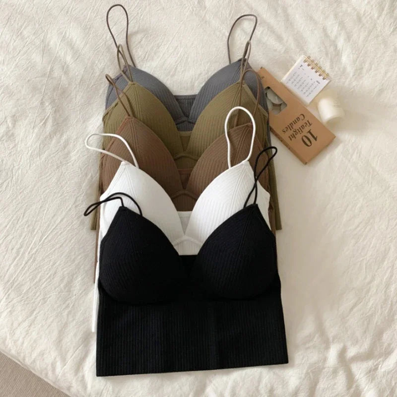 Women Tops Sexy Solid Crop Top Women