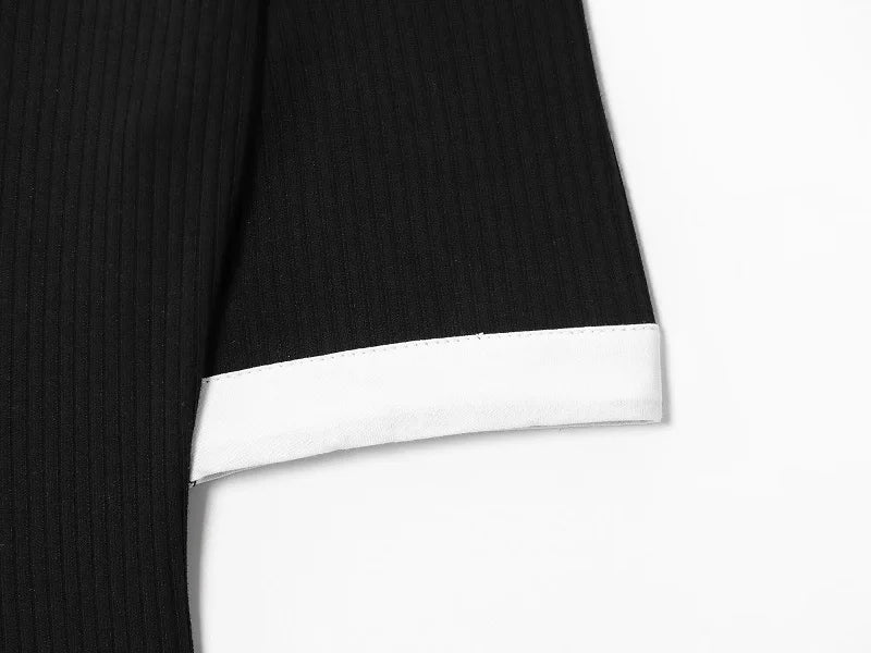 White Women's Dress Formal Knitted Short Dresses for Women