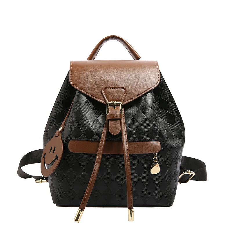 Bucket Bagpack for Woman Small Fashion Backpack Ladies