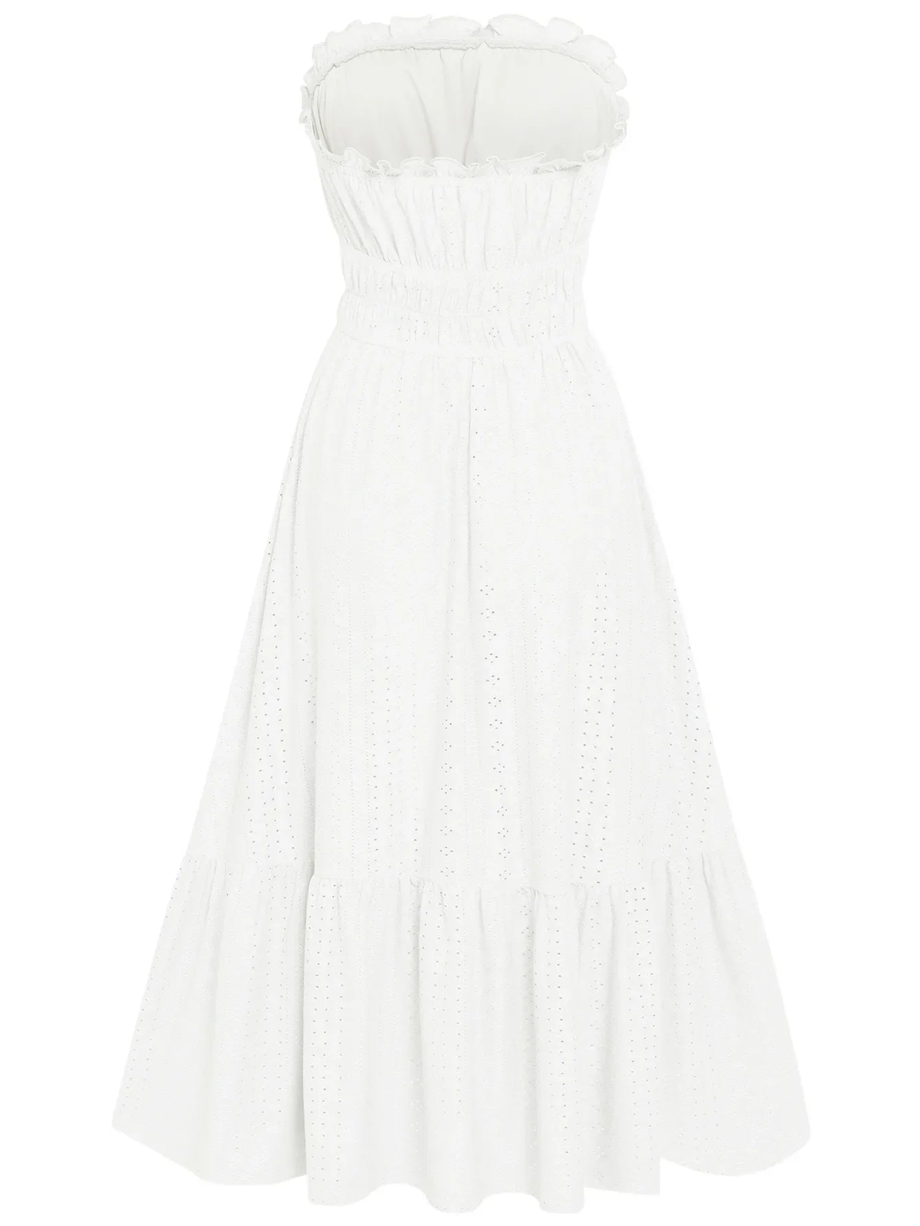 m Dress Women Casual Sleeveless Strapless Fashion Solid Casual Dress