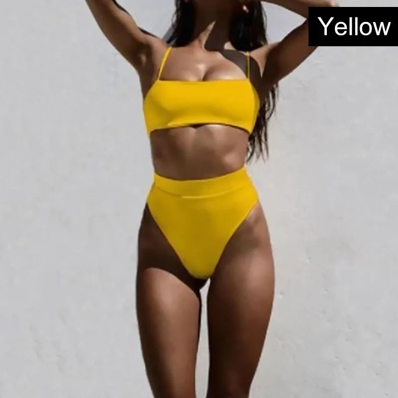Sexy Bikini Set High Waist Bikinis Bathing Suits Beach Bikini for Women