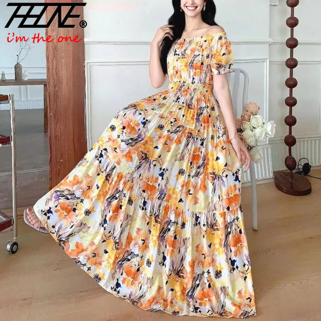 Long Maxi Dress Women Clothing Spring Summer Fashion