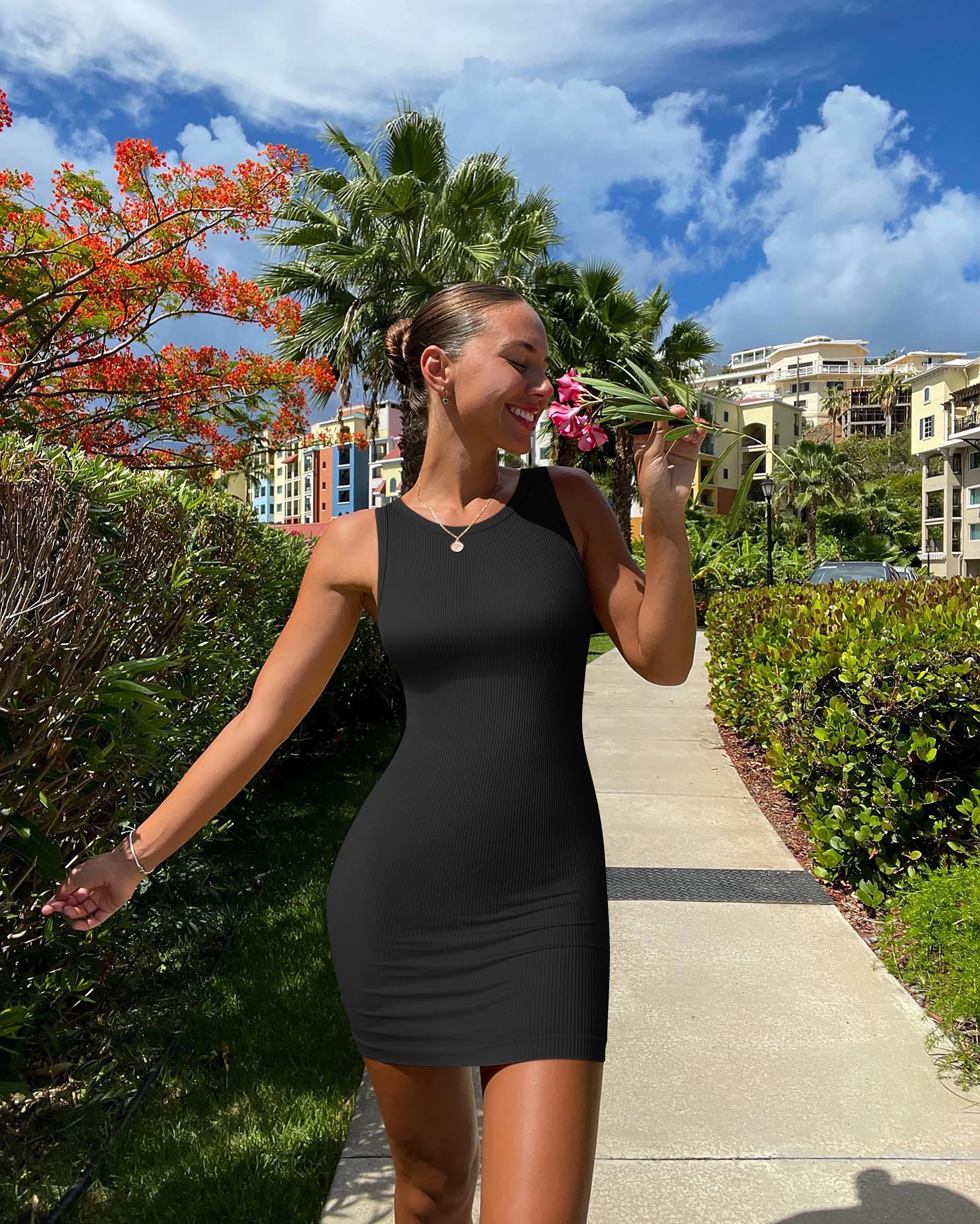 Sexy Sleeveless Vest Dresses For Women New Summer Fashion