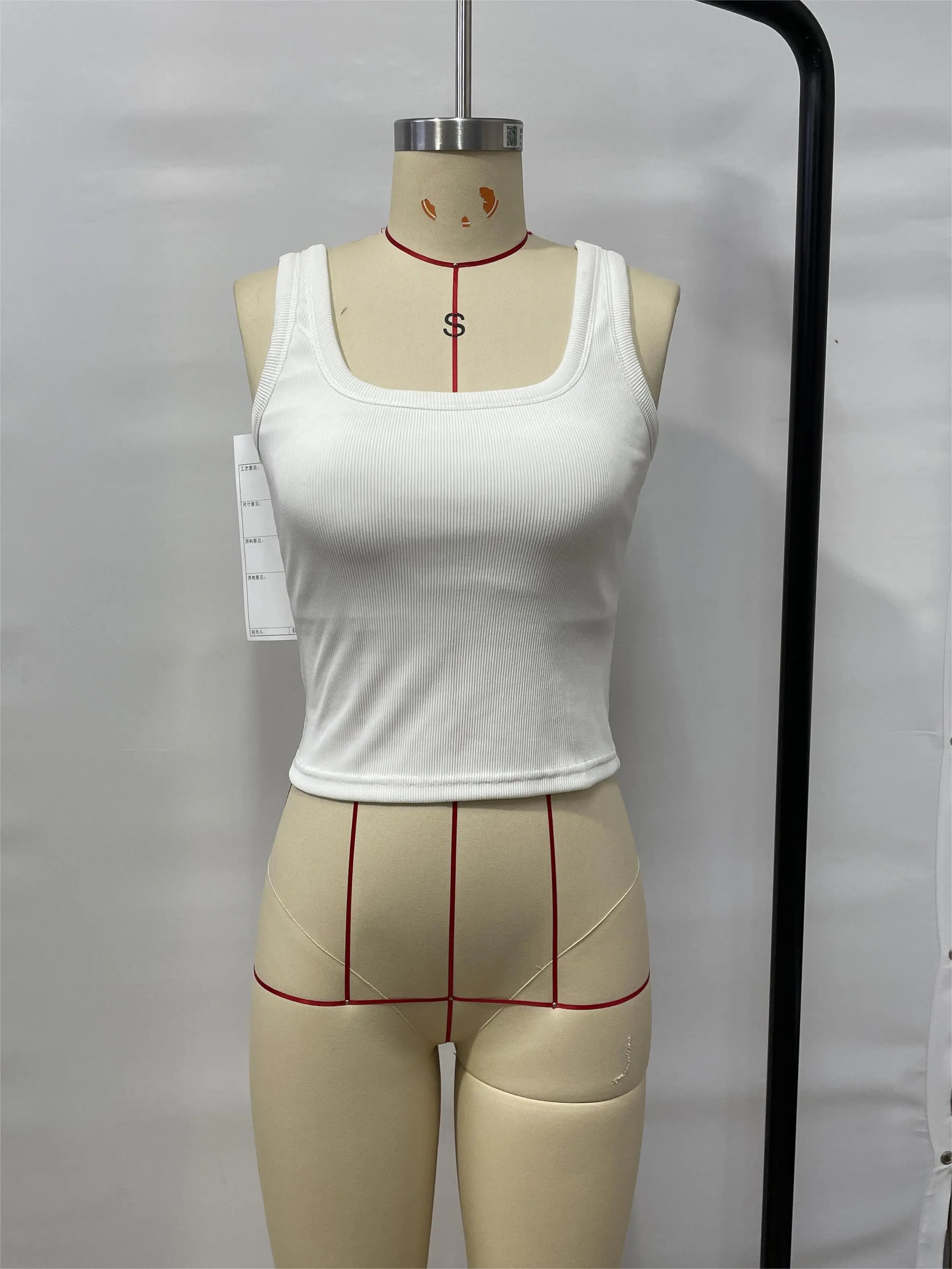 Women New Summer O-Neck Slim Sexy White Tanks Camis Women Tops