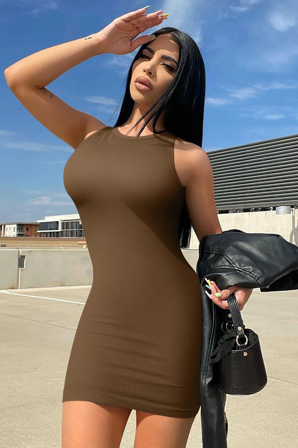 Sexy Sleeveless Vest Dresses For Women New Summer Fashion