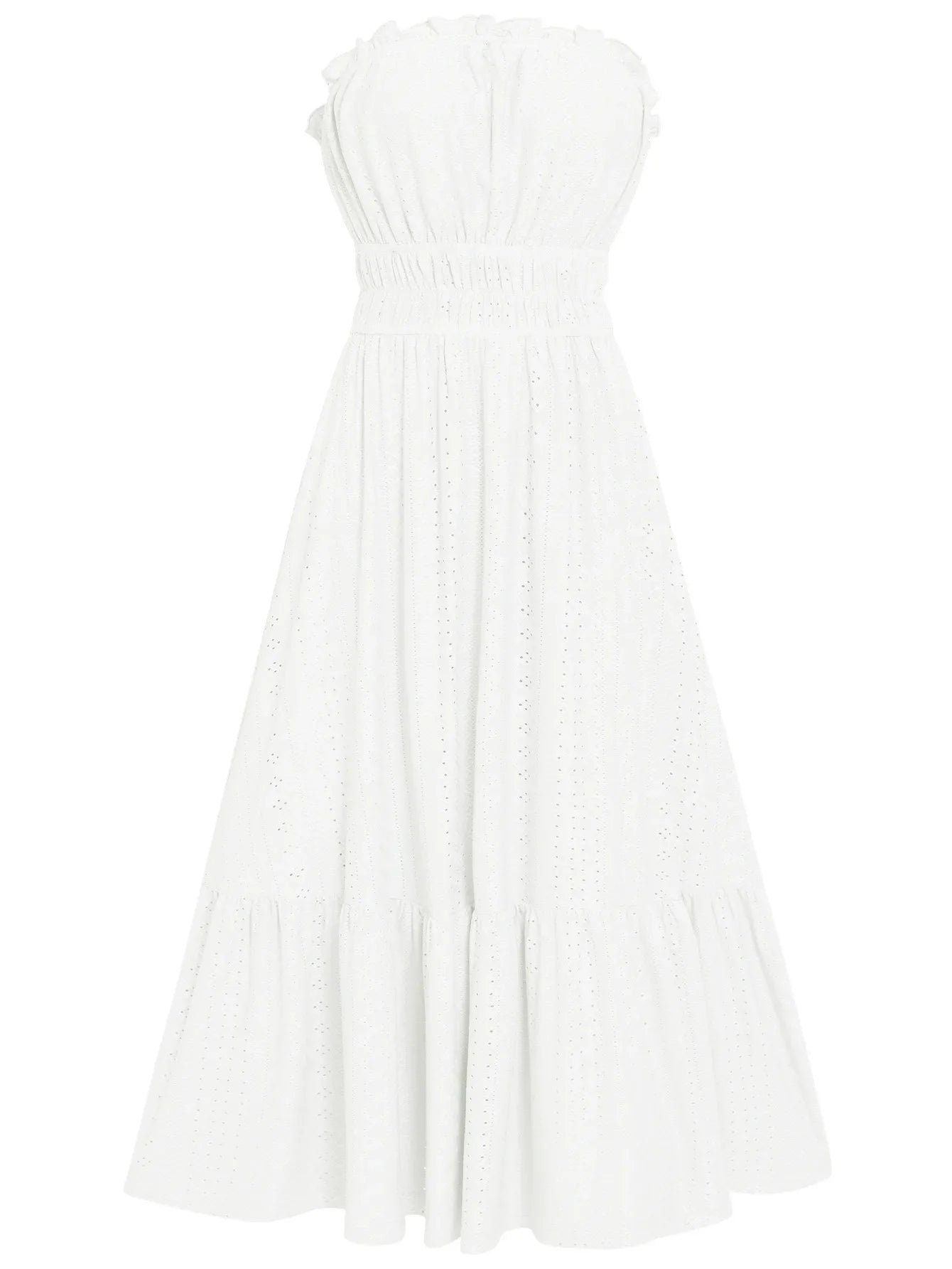 m Dress Women Casual Sleeveless Strapless Fashion Solid Casual Dress