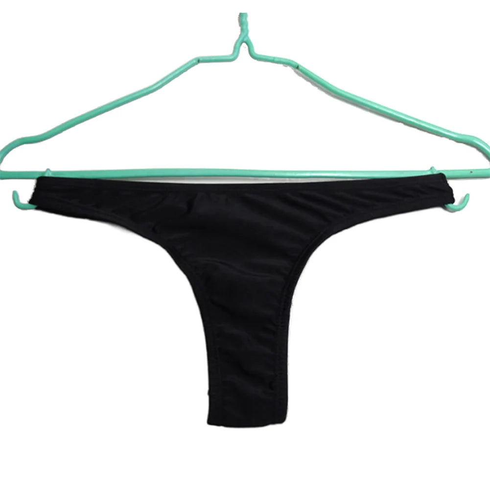 Bikinis Sexy Women Bikini Brazilian Cheeky Bottom Thong V Swimwear