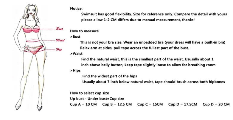 Bikini Swimsuit For Women Sexy Swimwear Brazilian Bikini