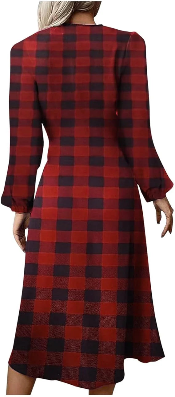 sleeved Black Maxi Dress with Ruched Waist Detail