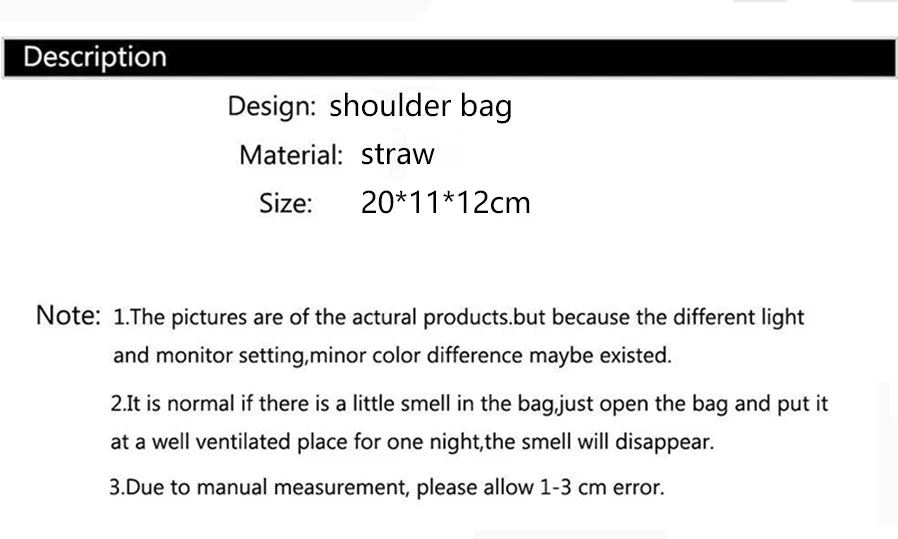 Straw Crossbody Bag For Women Fashion Bohemian Small Knitting Summer Purse And Handbag Ladies Casual Vacation Bucket Beach Bags