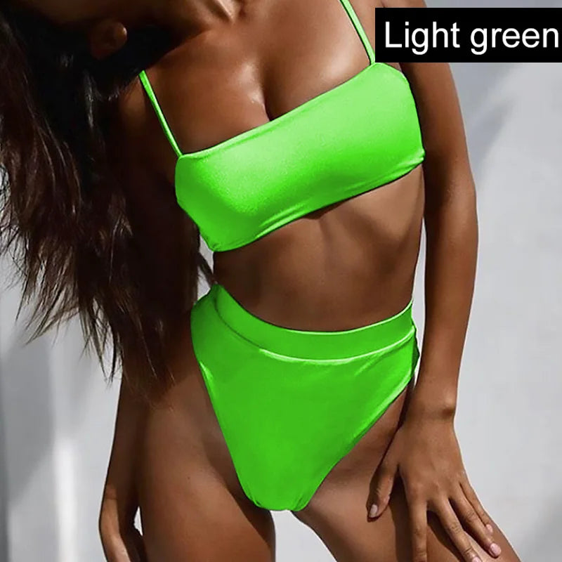 Sexy Bikini Set High Waist Bikinis Bathing Suits Beach Bikini for Women