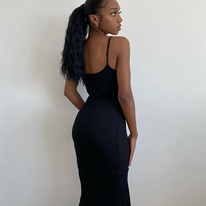 Women Backless Sexy Maxi Dress