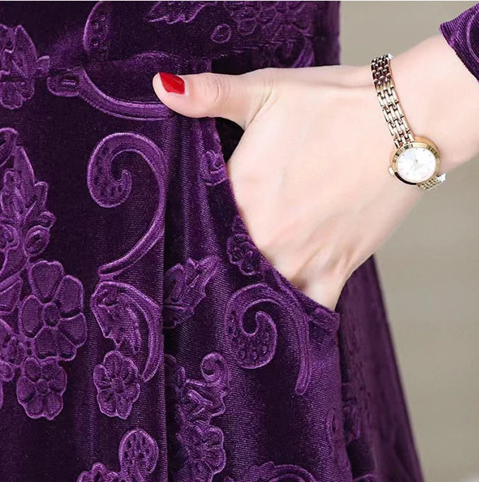 Chic Maxi Dress Ankle-Length Women Dress