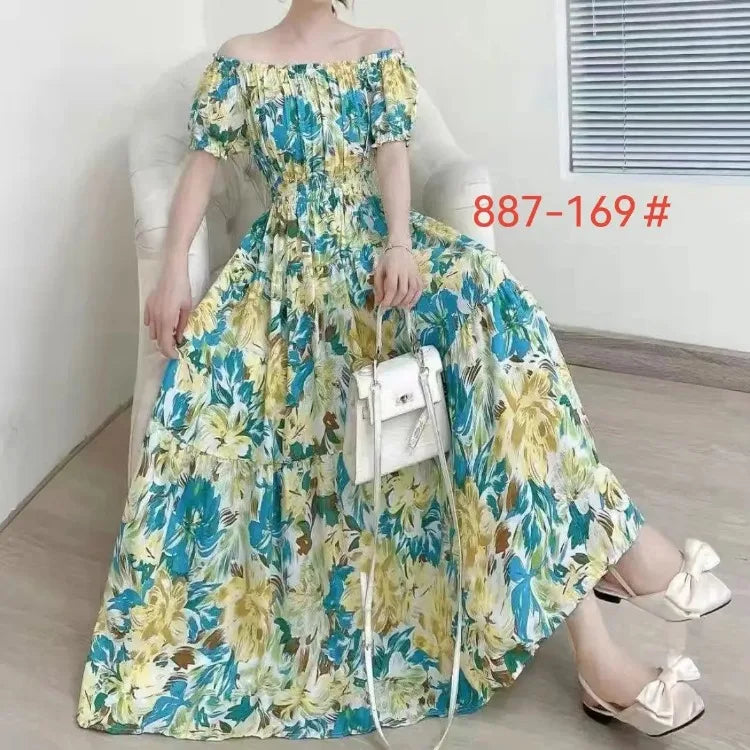 Long Maxi Dress Women Clothing Spring Summer Fashion