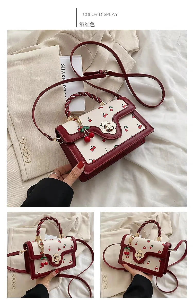 High-quality and fashionable handbag for women, 2025 new model, crossbody bag, stylish and versatile small square bag